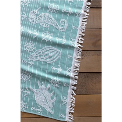 Mariva home Havlu Peştemal, Plaj Havlusu, Banyo Havlusu, Midye Desen