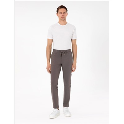 Vizon Slim Fit Esnek Jogger Kanvas Pantolon