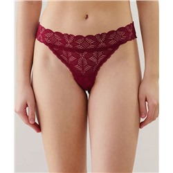 Tanga de encaje