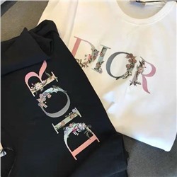 Футболка женская с принтом Dio*r