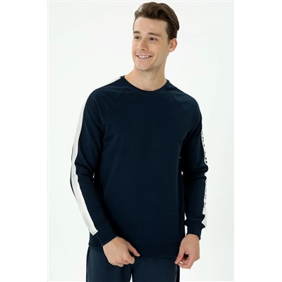 Erkek Lacivert Sweatshirt