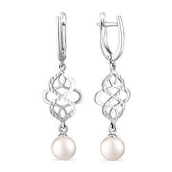 Серьги серебро 28135S1