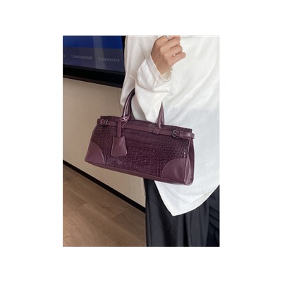 Сумка Lanotti CROCO LINE  8346/фиолетовый