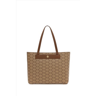 Kadın Koyu Bej Omuz Çantası