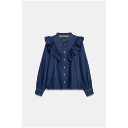 CAMISA Z1975 DENIM VOLANTES