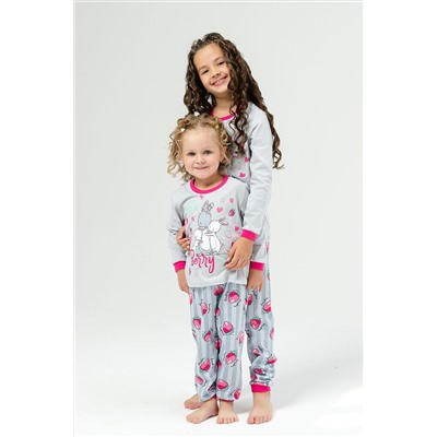 Пижама с брюками Зайчата НАТАЛИ #875579