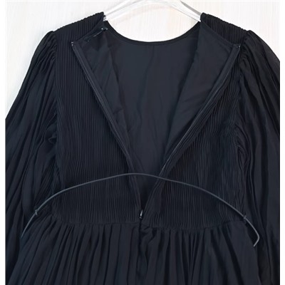 Женское элегантное плиссированное шифоновое платье