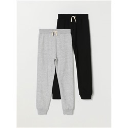 PACK OF 2 BASIC PLUSH TROUSERS