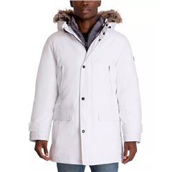 MICHAEL MICHAEL KORS Michael Kors Men's Hooded Bib Snorkel Parka, Created for Macy's