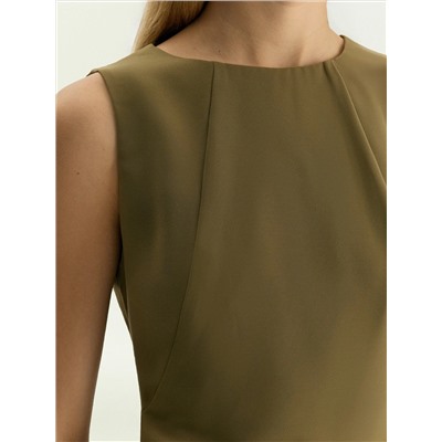 Платье без рукавов, PL1762/savour