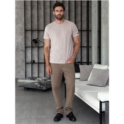 Футболка базовая полуприлегающая из премиального хлопка с эластаном