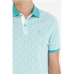 Erkek Mint Polo Yaka Tişört