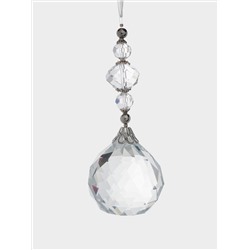 Игрушка елочная, 10 см, акрил, Кристалл на подвеске, Event