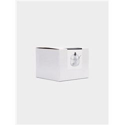 Вазочка для джема, 9x10 см, с ложкой, стекло/сталь, Vintage