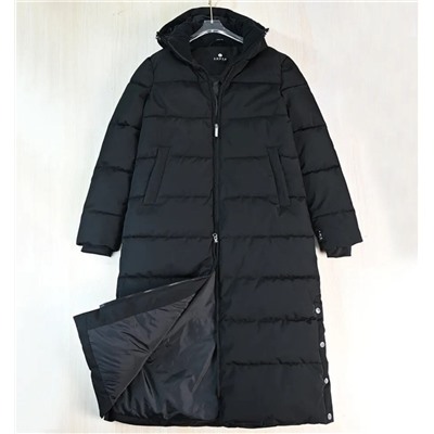 Женское зимнее толстое теплое ветрозащитное повседневное длинное хлопковое пальто