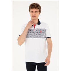 Erkek Regular Fit Polo Yaka Lacivert Tişört