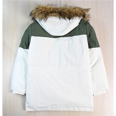 Мужская куртка средней длины с капюшоном NB