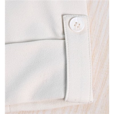 Повседневный эластичный пиджак на одной пуговице