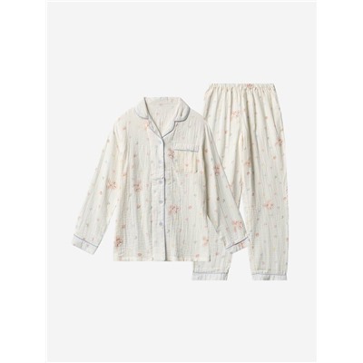 Женская пижама в нежных и теплых расцветках Экспорт