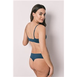 Tanga microfibra clean cut azul