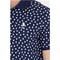 Erkek Lacivert Polo Yaka Tişört