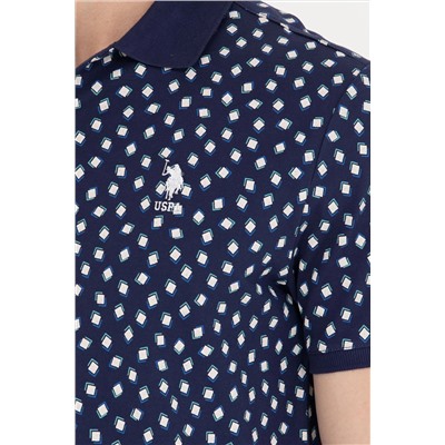 Erkek Lacivert Polo Yaka Tişört