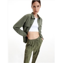 Viscose rich joggers