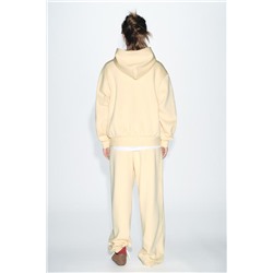 STRAIGHT PLUSH TROUSERS