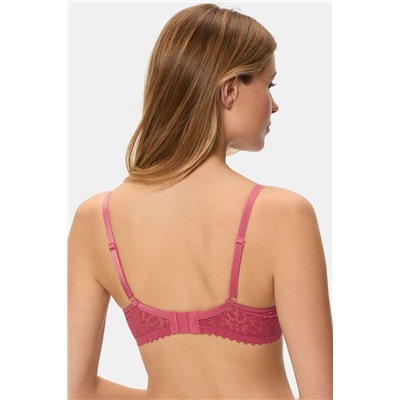 Sujetador con aros y encaje