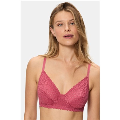 Sujetador capacidad sin aros y encaje