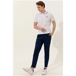 Erkek Mavi Polo Yaka Tişört