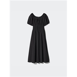 Volume Sleeve Dress (Short Sleeve)