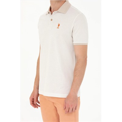 Erkek Taş Polo Yaka Tişört