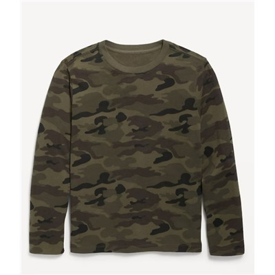 Softest Printed Long-Sleeve T-Shirt for Boys