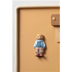 Voir Bear Magnet - Bej/Mavi - 4x8 cm