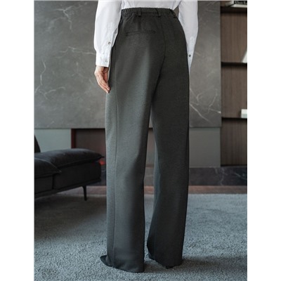 Брюки-палаццо на резинке сзади из джерси