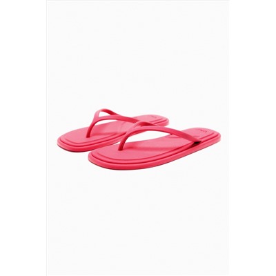 FLAT RUBBERISED SANDALS