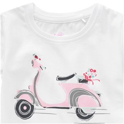 Mädchen T-Shirt mit Front-Print