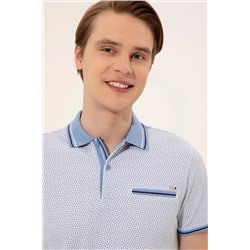 Erkek Koyu Mavi Polo Yaka Tişört