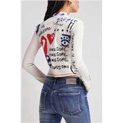 Camiseta canalé Life is awesome