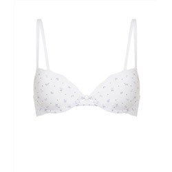 Sujetador push-up de pointelle