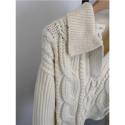 Вязанный свитер с воротником поло Н*М