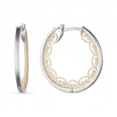 Серьги серебро 52910SH