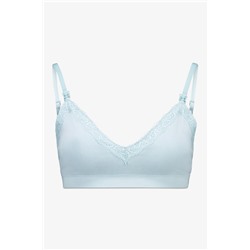 Sujetador 'maternity' LOVELY microfibra seamless azul