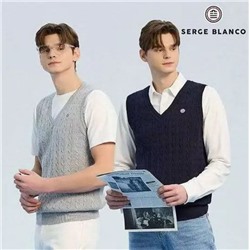 Жилет без рукавов с мягкими косами