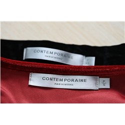 Бархатный топ и юбка