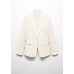 Blazer traje 100% lino