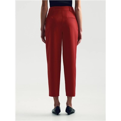 Брюки зауженного кроя из костюмной шерсти, D397/bedrum