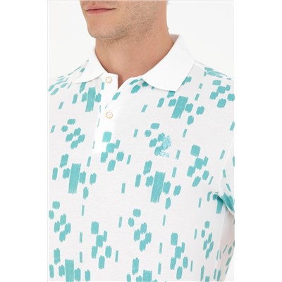 Erkek Mint Polo Yaka Tişört