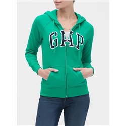 Gap Logo Zip Hoodie In Fleece